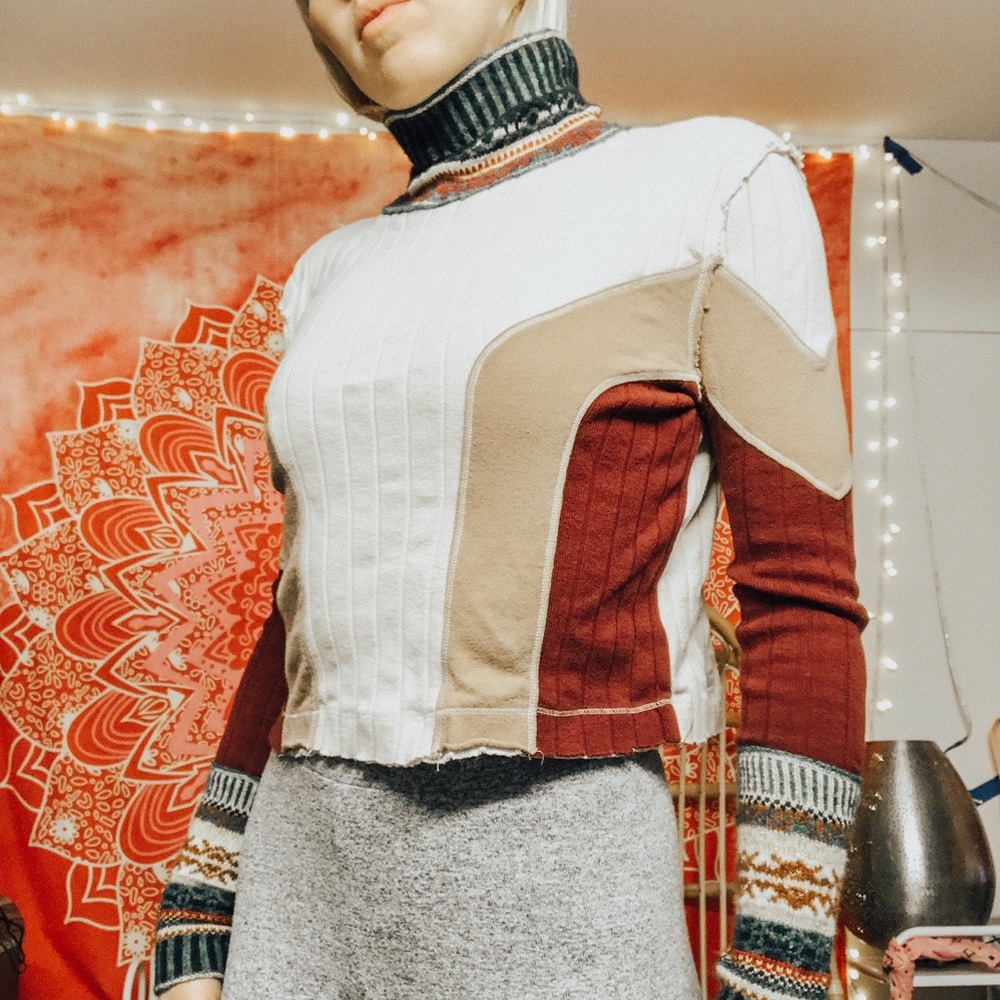 Free people ski knit turtleneck!